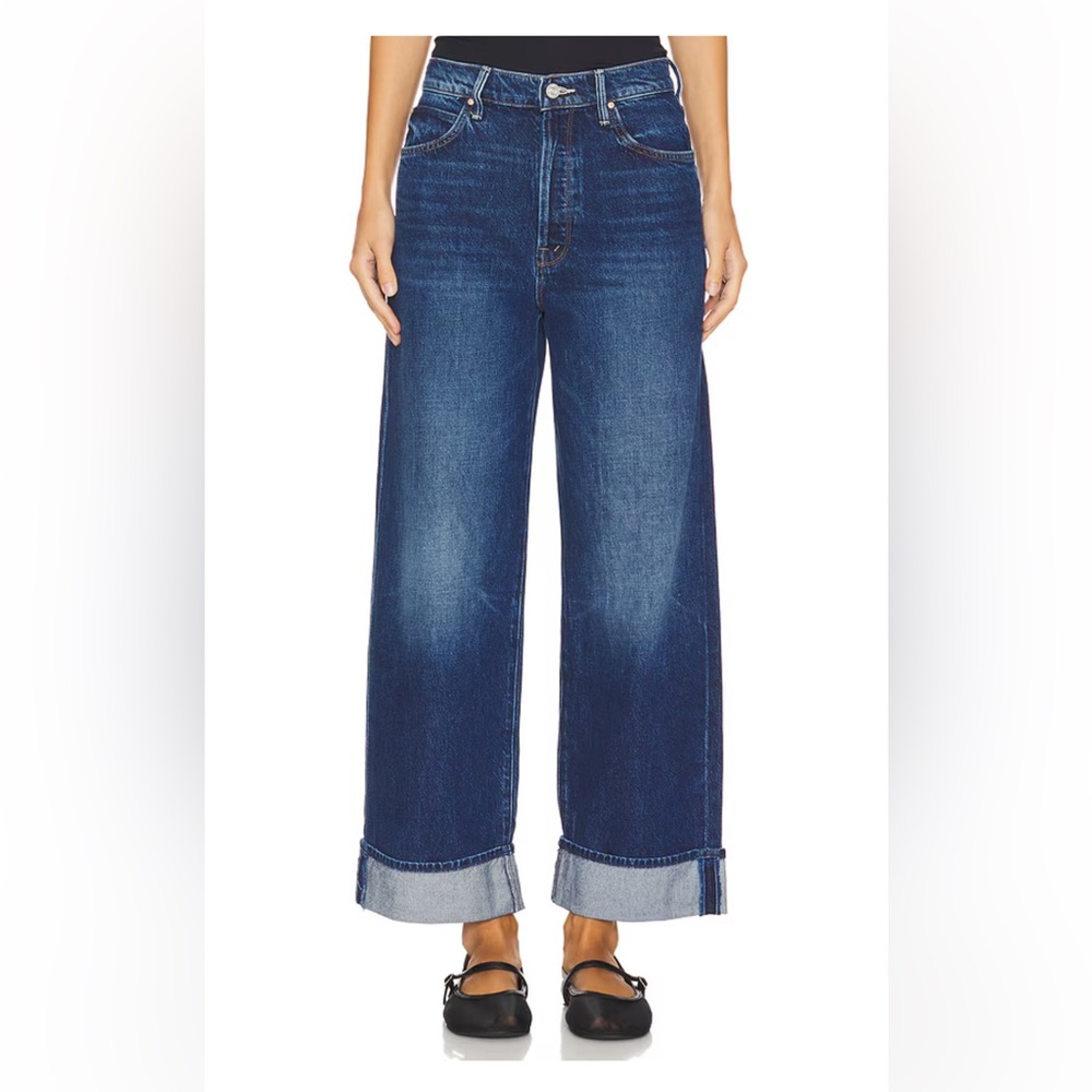 New Mother The Spitfire Nerdy Cuff Jeans
